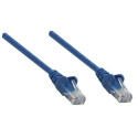 Intellinet Network Patch Cable, Cat6, 0.25m, Blue, Copper, S/FTP, LSOH / LSZH, PVC, RJ45, Gold Plate