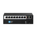 Extralink Switch PoE PERSES 8x Gigabit PoE/PoE+, 2x RJ45 Uplink Gigabit, 96W