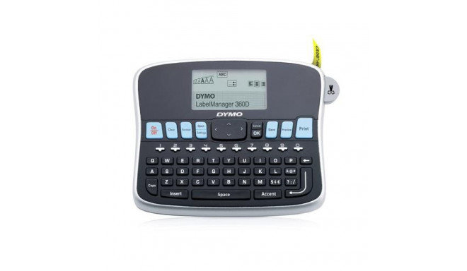 DYMO LabelManager 360D label printer Thermal transfer 180 x 180 DPI 12 mm/sec Wired D1 QWERTY