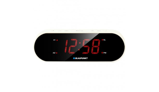 Blaupunkt CR6WH alarm clock Digital alarm clock Black, White