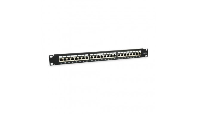 Equip 24-Port Cat.6A Shielded Patch Panel