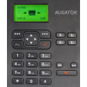 Aligator T100 541 g Black Senior phone