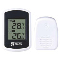 Emos E0042 Electronic environment thermometer Indoor/outdoor Black, White