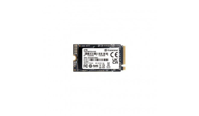 Transcend PCIe SSD 410S 2 TB M.2 PCI Express 4.0 NVMe 3D NAND