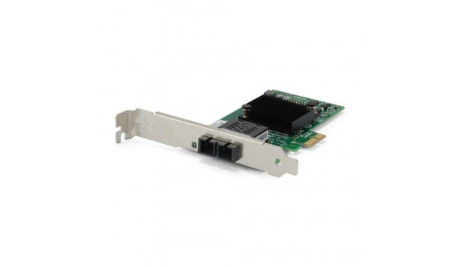 LevelOne Gigabit Fiber PCIe Network Card, 1 x SC Multi-Mode Fiber, Low Profile Bracket included