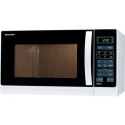 Sharp Home Appliances R-742WW microwave Countertop Grill microwave 25 L 900 W Black, White