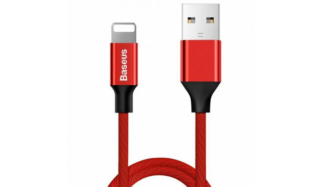 Baseus 6953156253001 mobile phone cable Red 1.2 m USB A Lightning