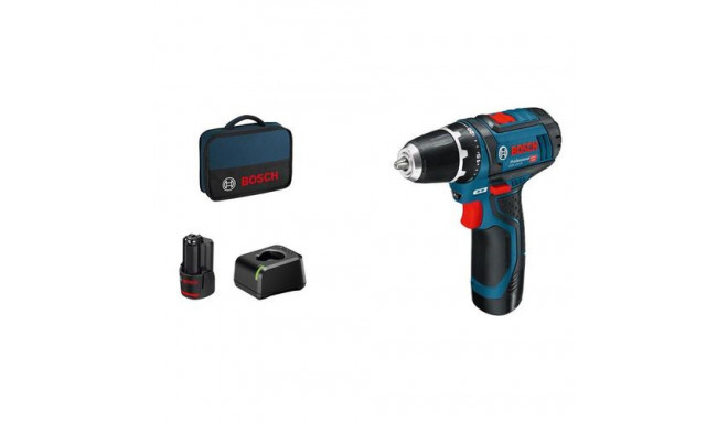 Bosch Akku-Bohrschrauber 12 V Li-Ion 1300 RPM Black, Blue, Red