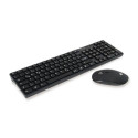 Conceptronic ORAZIO01DE keyboard Mouse included Home RF Wireless QWERTY German Black