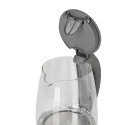 Adler AD 1286 electric kettle 2 L 2200 W Grey, Transparent