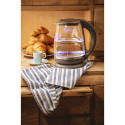 Adler AD 1286 electric kettle 2 L 2200 W Grey, Transparent