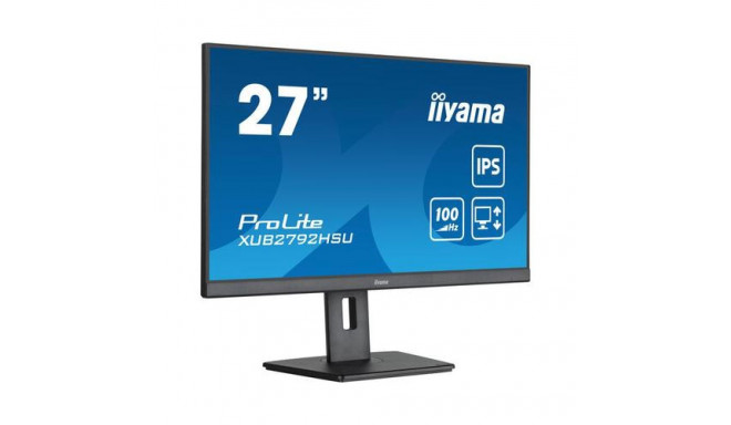 iiyama XUB2792HSU-B6 computer monitor 68.6 cm (27&quot;) 1920 x 1080 pixels Full HD LED Black