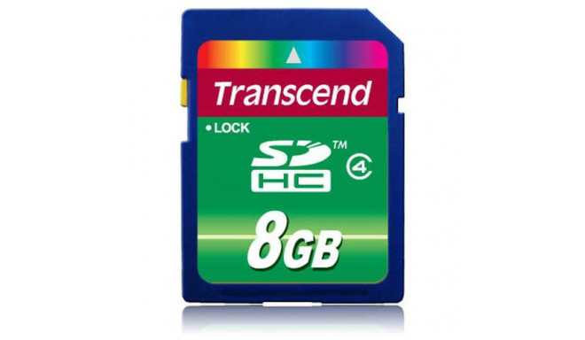 Transcend TS8GSDHC4 memory card 8 GB SDHC
