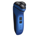 Blaupunkt MSR401 men&#039;s shaver Rotation shaver Trimmer Black, Blue