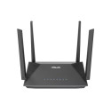 ASUS RT-AX52 AX1800 AiMesh wireless router Gigabit Ethernet Dual-band (2.4 GHz / 5 GHz) Black