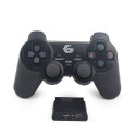 Gembird JPD-WDV-01 Gaming Controller Black RF Gamepad PC, Playstation 2, Playstation 3