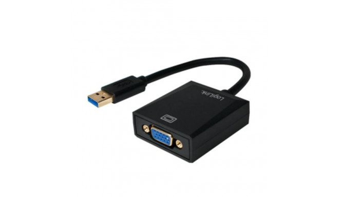 LogiLink UA0231 USB graphics adapter 1920 x 1080 pixels Black