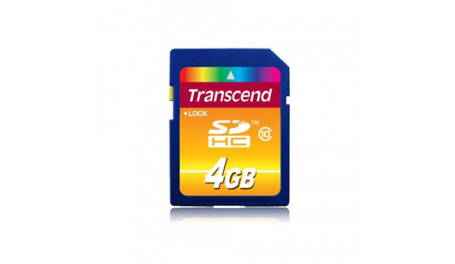 Transcend SD Card SDXC/SDHC Class 10 4GB