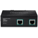 Trendnet TI-E100 network extender Network transmitter Black 10, 100, 1000 Mbit/s