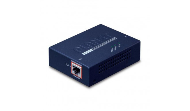 PLANET POE-E201 network extender Network transmitter &amp; receiver Blue