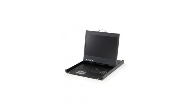 LevelOne 19&quot; Widescreen LCD KVM Rack Console, FR Keyboard