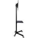 Techly Trolley Floor Stand LCD/LED/Plasma 23&quot;-55&quot;