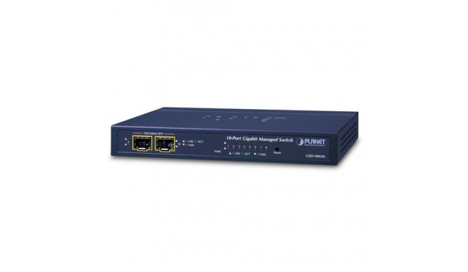 PLANET GSD-1002M network switch Managed L2/L4 Gigabit Ethernet (10/100/1000) Power over Ethernet (Po