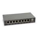 LevelOne 8-Port Gigabit PoE Switch, 802.3at/af PoE, 120W