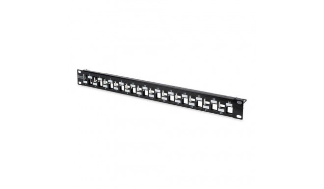 Digitus Modular Patch Panel, 24-port staggared