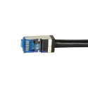 LogiLink CQ7143S networking cable Black 50 m Cat6a S/FTP (S-STP)
