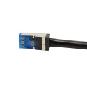 LogiLink CQ7143S networking cable Black 50 m Cat6a S/FTP (S-STP)