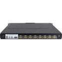 Inter-Tech KVM-1708 rack console 43.2 cm (17&quot;) 1280 x 1024 pixels Steel Black