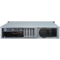 Inter-Tech IPC 2U-2404S Rack Black, Silver