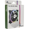 Inter-Tech Argus RS-051 RGB Computer case Fan 12 cm Black