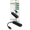 Inter-Tech ARGUS IT-310 USB 3.2 Gen 1 (3.1 Gen 1) Type-A Black Inter-Tech ARGUS IT-310 USB 3.2 Gen 1 (3.1 Gen 1) Type-A Black
