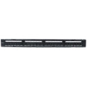 Intellinet Patch Panel, Blank, 1U, 24-Port, Black