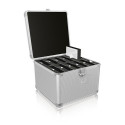 ICY BOX IB-AC628 Suitcase Metal, Plastic Silver