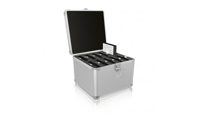 ICY BOX IB-AC628 Suitcase Metal, Plastic Silver