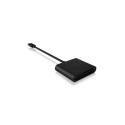 ICY BOX IB-CR301-C3 card reader USB 3.2 Gen 1 (3.1 Gen 1) Type-C Black