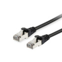 Equip Cat.6A S/FTP Patch Cable, 20m, Black