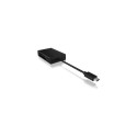 ICY BOX IB-CR401-C3 card reader USB 3.2 Gen 1 (3.1 Gen 1) Type-C Black