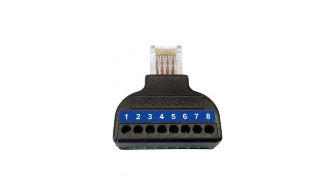 Wantec Splitter 2wIP für 4 Leitungen/nur 5627 verwendb. network splitter Black