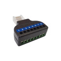 Wantec Splitter 2wIP für 4 Leitungen/nur 5627 verwendb. network splitter Black