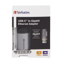 Verbatim 49146 laptop dock/port replicator USB 3.2 Gen 1 (3.1 Gen 1) Type-C Black, Silver