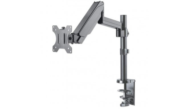 Manhattan TV &amp; Monitor Mount, Desk, Full Motion (Gas Spring), 1 screen, Screen Sizes: 10-27&