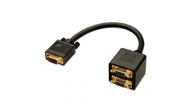 Lindy VGA Splitter Cable, 2 Way