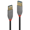 Lindy 3m USB 3.2 Type A Extension Cable, 5Gbps, Anthra Line