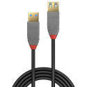 Lindy 2m USB 3.2 Type A Extension Cable, 5Gbps, Anthra Line