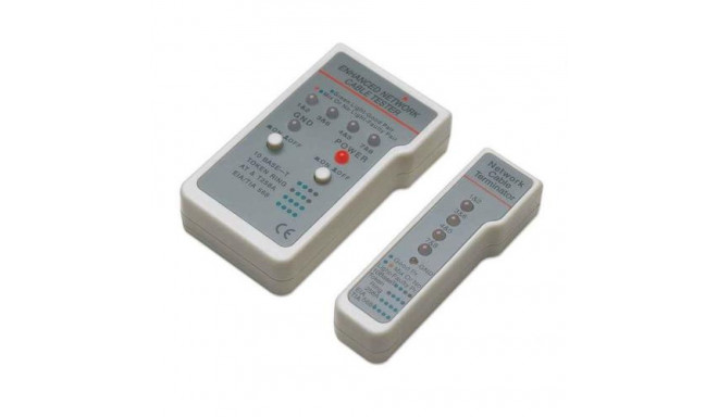 Intellinet Multifunction Cable Tester, RJ-45 and RJ-11, UTP/STP/FTP, Shielded and Unshielded