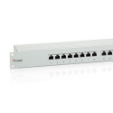 Equip 16-Port Cat.6 Shielded Patch Panel, Light Grey